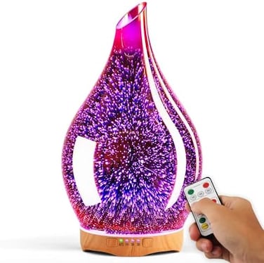 Porseme 280ml Essential Oil Diffuser With Remote Qmjs30