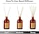 Craft &amp; Kin Reed Diffuser Sticks - Oud Wood Diffuser Reeds Scented Sticks Gift Set Apartment Essentials Soothing Relaxing Aromatic Diffusers For Essential Oils For Bedroom Living Room Office