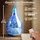 Porseme 280ml Essential Oil Diffuser, Aroma Ultrasonic Humidifier With Remote Control, Bpa Free, 7 Color Changing, Waterless Auto-Off, Timer Setting
