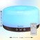Bluehills Premium 1000 ml Large Essential Oil Diffuser Humidifier For Large Room Home Aromatherapy Large Capacity Oil Diffuser With D&eacute;cor LED Lights Round Dark Wood Grain &ndash; D002