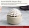 Airom&eacute; White Succulent, Porcelain Passive Essential Oil Diffuser (With 15ml Peppermint Essential Oil) &ndash; Non-Electric, Battery-Free, Improves Sleep, And Relieves Stress