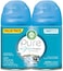 Air Wick Automatic Air Freshener Spray Refill, 2Ct, Fresh Waters, Odor Neutralization, Essential Oils