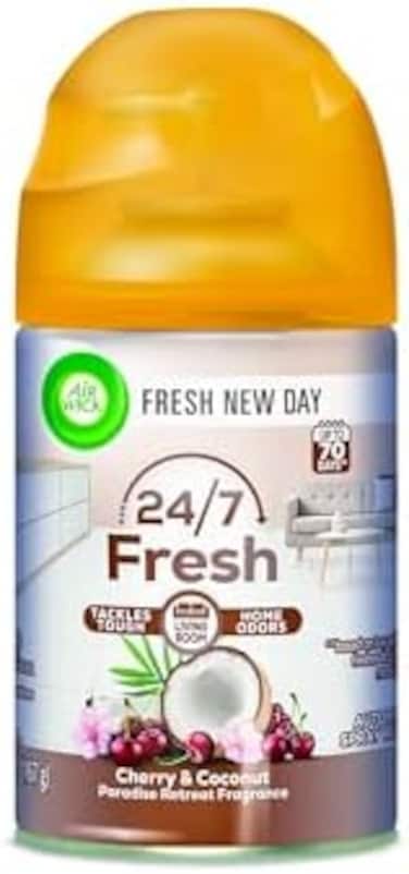 إير ويك، بخاخ معطر جو أوتوماتيكي، عبوة إعادة تعبئة، 1 قيراط، بارادايس ريتريت، تحييد الرائحة، الزيوت العطرية