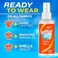 Bounce Anti Static Spray, 3 In 1 Instant Anti Static Spray &amp; Instant Wrinkle Release, Odor Eliminator &amp; Fabric Refresher, Travel Size (3 Oz,Pack Of 3)