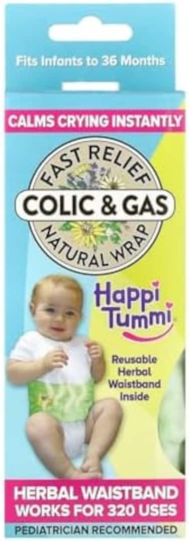Happi Tummi Colic And Gas Relief Waistband (Green)