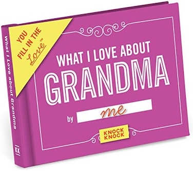 Knock Knock What I Love About Grandma Fill In The Love Journal