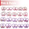 Willingtee 120Pcs (60 Pairs) Mix Colors Gelastic Hair Ties Soft Rubber Bands Hair Bands Holders Pigtails Accessories For Girls Infants Toddlers Kids Teens And Children