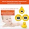 B&amp;H Baby Thermometer, The Infant Baby Bath Floating Toy Safety Temperature Thermometer (Duck) (Duck)