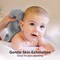 6-Pack Baby Washcloths - Soft Viscose Derived From Bamboo, Wash Cloths For Newborn, Kids, Bath Towels, Face Towel For Washing (Cool Gray)