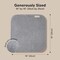 6-Pack Baby Washcloths - Soft Viscose Derived From Bamboo, Wash Cloths For Newborn, Kids, Bath Towels, Face Towel For Washing (Cool Gray)