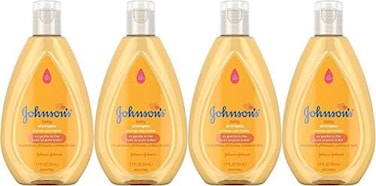 Johnson &amp; Johnson Baby Shampoo, Travel Size, 1.7 Ounce (Pack Of 4)