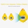 B&amp;H Baby Thermometer, The Infant Baby Bath Floating Toy Safety Temperature Thermometer (Lady Duck)
