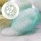 S&amp;T Inc. Exfoliating And Massaging Cradle Cap Bath Brushes For Baby, Silicone - 2 Inch X 2.5 Inch, Grey And Teal, 2 Pack
