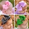 Céllot Baby Girls Headbands Grosgrain Ribbon 4.5 "فيونكات شعر عقال كبير القوس العصابات الشعر للأطفال الصغار حزمة من 30