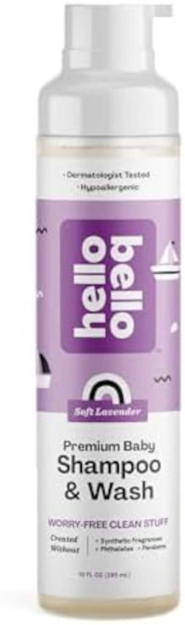 Hello Bello Plant-Based Shampoo And Body Wash - Calming Lavender
