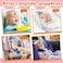 Weewooday Stick-On Fever Cartoon Stickers Forehead Fever Kids Cartoon Stickers Temperature Fever Patch For Kids Baby Adults Home Office Supplies (Cute Style)
