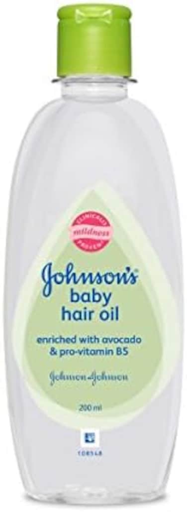 Johnson &amp; Johnson Baby Hair Oil (200ml) Clear