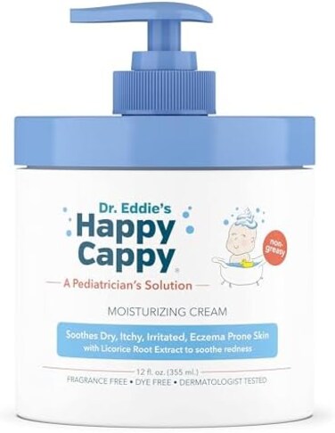 Dr. Eddie's Pediatrician-Formulated Moisturizing Baby Lotion - Gentle, Paraben Free, Hypoallergenic, Sulfate Free - Soothes Dry Skin, Eczema And Reduces Redness, 12 Oz