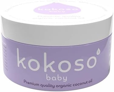 Kokoso Natural Baby Coconut Oil - Organic For Skin Care 168G