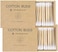 400 Bamboo Cotton Buds Biodegradable Ear Buds Cotton For Cleaning Ear And Doing Makeup Q Tips Cotton Buds