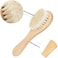Baby Hair Brush With Wooden Handle And Super Soft Goat Bristles For Newborns &amp; Toddlers