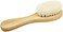 Baby Hair Brush With Wooden Handle And Super Soft Goat Bristles For Newborns &amp; Toddlers