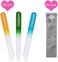 Babygoal Newborn Nail File Baby Nail Files 3 Pack With A Pouch,Genuine Czech Float Glass, Perfect Shower Gift For Newborns,Toddlers,Infant, Babies &amp;Young Children, Baby Shower Gift 3Nf02