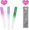 Babygoal Newborn Baby Nail File 3 Pack With A Pouch, Emery Board Glass Crystal For Newborns, Toddlers, Infant, Babies &amp; Young Children - Perfect Gift For Babies, New Moms &amp; Baby Shower(Gift Set) 3Nf03
