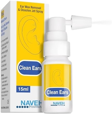 Cleanears Earwax Removal Kit Spray Ear Wax Softener Ear Candles Cleaner Ear Irrigation And Wax Dissolution &ldquo;All Natural Patented Formula &ldquo;Nonirritant &ldquo;For Kids And Adults (0.5 Fl Oz)