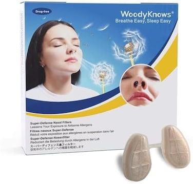 Woodyknows Super-Defense Nasal Filters (Narrow, Combined Trial Pack, 4 Pack)