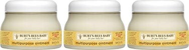 Burt's Bees Baby 100% Natural Origin Multipurpose Healing Ointment, Face &amp; Body Baby Ointment, 7.05 Ounce (Pack Of 3)