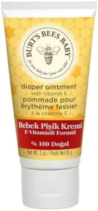 Burt's Bees Baby Nappy Cream, Diaper Ointment For Nappy Rash, With 40% Maximum Strength Zinc Oxide, 85G(Packaging May Vary)