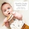 Natemia Premium Wooden Baby Hair Brush And Comb Set &ndash; Natural Soft Bristles &ndash; Ideal For Cradle Cap - Perfect Baby Registry Gift