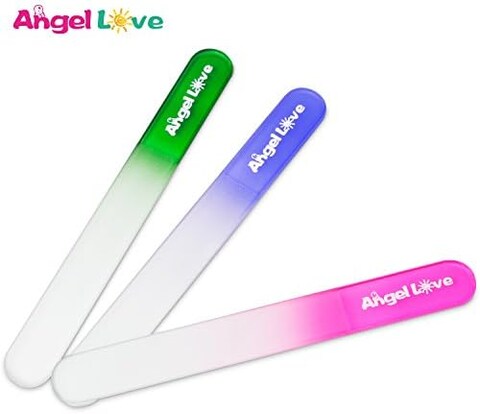 Baby Nail File, 3 Pack, Emery Board Glass, Crystal, Set For Newborns, Toddlers, Infant, Babies &amp; Young Children - Perfect Gift For Babies, New Moms &amp; Baby Shower(Gift Set),Zjc1