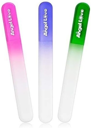 Baby Nail File, 3 Pack, Emery Board Glass, Crystal, Set For Newborns, Toddlers, Infant, Babies &amp; Young Children - Perfect Gift For Babies, New Moms &amp; Baby Shower(Gift Set),Zjc1