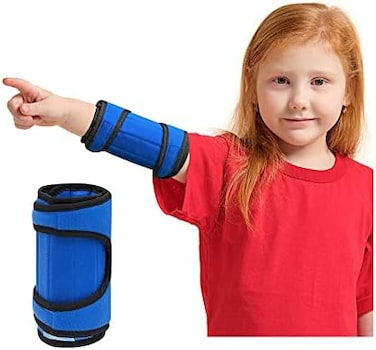 توقف امتصاص الإبهام للأطفال، وقف مص الإصبع، علاج عض الأظافر، مضاد للامتصاص، واقي الإبهام لمصاصي الإبهام، قفازات سدادة رادع للأطفال الصغار، دعامة تثبيت الكوع للأطفال