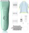 Meetcare Baby Hair Clippers, Ceramic Blade Kids Hair Trimmer, Ultra-Quiet 2.0 Baby's Hair Trimmer, Ipx7 Water-Proof Kids Haircut, Fast Charging, Long Battery Life. (Green)