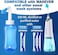 Maoever Neti Pot Salt Packets, Individually 100 Saline Packets, Nasal Wash Refill Kit, Sinus Rinse Packets For Neti Pots, Nasal Irrigation System, Nasal Rinse, Sinus Relief, Nose Washing