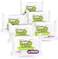 Wipes, Unscented Wet Wipes For Baby And Kids, Nose, Face, Hand, And Body, Soft And Sensitive Tissue Made With Natural Saline, Aloe, Chamomile And Vitamin E, 30 Count (Pack Of 6)