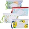 Febsnow 4 Pack Baby Wipes Container, ReUSAble Portable Wet Wipe Pouch,Wipe Dispenser Container,Baby Travel Wet Wipe Holder