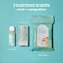 Frida Baby Breathe Easy Kit Sick Day Essentials - Natural Vapor Wipes, Organic Vapor Rub + Organic Vapor Drops, White