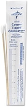 أدوات تطبيق معقمة ذات رؤوس قطنية