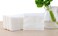 200 Pcs Rectangle Pure Organic Facial Makeup Cotton Pads Lint Free Cotton Remover Pads Square Face Cleansing Pads Wipes Cotton Pieces Cotton Puff For Face Discharge Makeup Skin Clean And Care