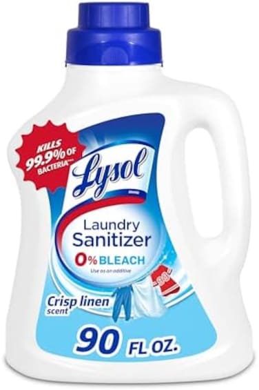 Lysol Laundry Sanitizer Additive, Crisp Linen - 90Oz
