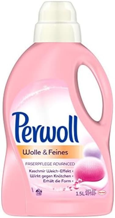 Perwoll Liquid Detergent For Wool &amp; Delicates 1.5L Bottle By Perwoll