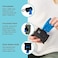 Bag 'N Bags, Portable Fabric Duffel Dispenser And Waste Bag Refill, Easily Hooks To Stroller Or Diaper Bag, Includes 30 Disposable Bags, Black