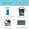 Bag 'N Bags, Portable Fabric Duffel Dispenser And Waste Bag Refill, Easily Hooks To Stroller Or Diaper Bag, Includes 30 Disposable Bags, Black