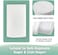 Unscented Diaper Liners - Fragance Free And Chlorine Free Cloth Diaper Liners - 100 Sheets Per Roll (2 Roll)