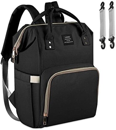 حقيبة ظهر للحفاضات متعددة الوظائف للسفر، حقيبة كبيرة لحفاضات الأمومة، حقائب تغيير الطفل