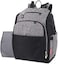 Fisher-Price Baby Fisher Price Diaper Bag Backpack With Changing Pad And Stroller Straps, Grey, Large